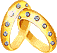 Gif animé bijoux anneaux